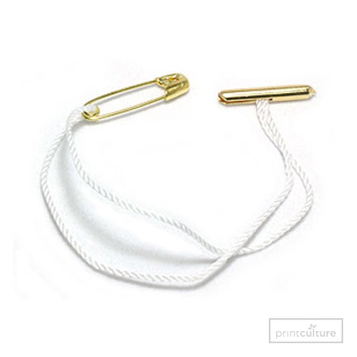 500 Pcs Nylon Tag Strings Tag String With Metal Safety Pin for Swing