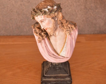 Christ vintage en porcelaine