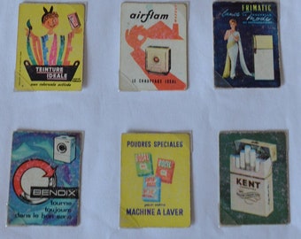 Cartes publicitaires vintage