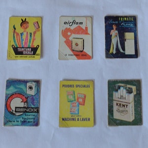 Cartes publicitaires vintage