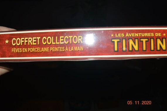 Coffret collector 10 figurines Tintin