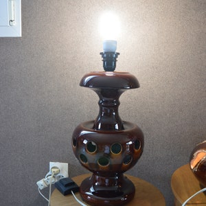 Vintage lamp base