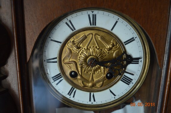 Vintage Wall Clock Henri Ii