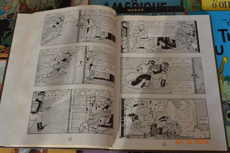 17 Comic strips from the adventures of Tintin and Snowy image 10