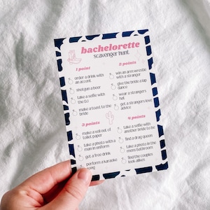 de chasse au trésor de Bachelorette | Derniers jeux de société à thème Cowgirl de rodéo | Jeu de Bach pour mariage