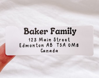 Personalized Address Labels | Wedding Return Address Stickers | Sticker Label | Cute Custom Cards Letters Envelope