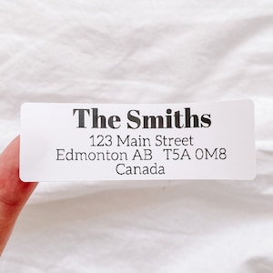 Gepersonaliseerde adresetiketten | Retouradresstickers bruiloft | Stickerlabel | Leuke envelop met aangepaste kaarten en brieven