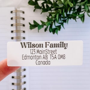 Gepersonaliseerde adresetiketten | Adresstickers bruiloft | Stickerlabel | Leuke envelop met aangepaste kaarten Letter