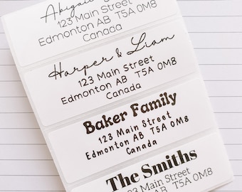 Personalized Individual Address Labels | Wedding Address Stickers | Sticker Label | Cute Custom Cards Letters Envelope