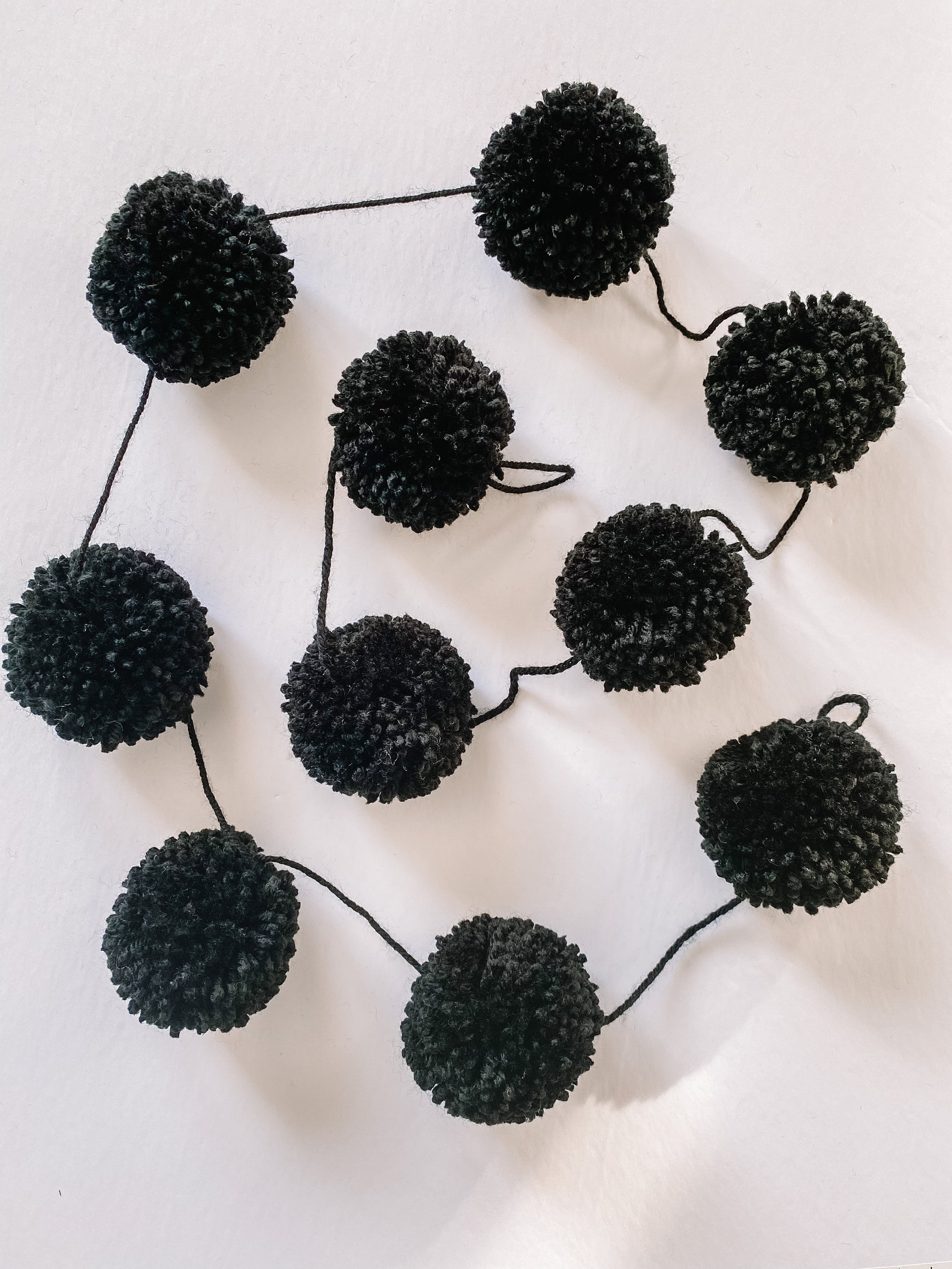 Pom Pom Garland PomPom String Decor Etsy