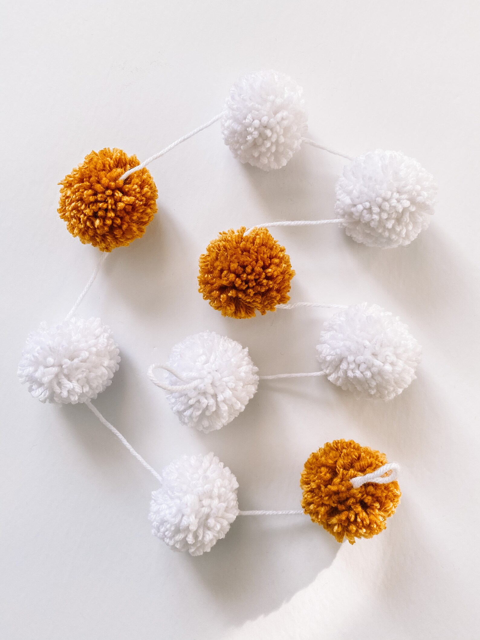 Pom Pom Garland PomPom String Decor Etsy