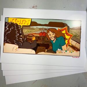 METALOCALYPSE Toki & Magnus - Art Print
