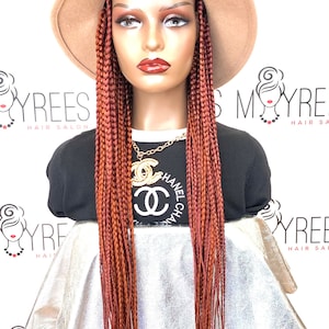 braided wig hat
