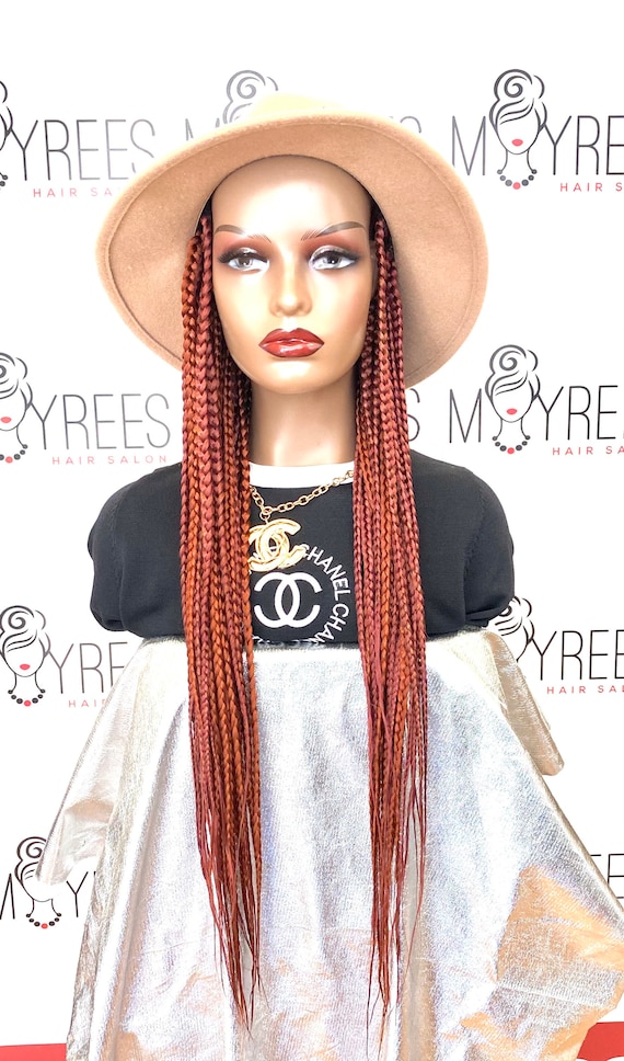 Braided Wig Hat - Etsy Australia