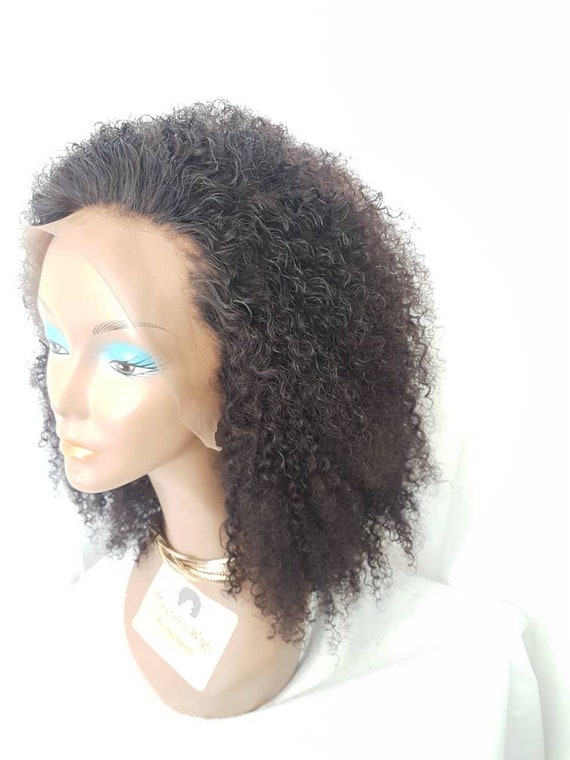 Lace Frontal Kinky Curly Brazillian Hair Etsy