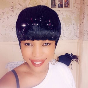 Pixie bowl/mushroom cut wig