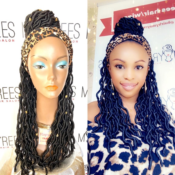 COPY - Half up/half down 3step box braid headband wig. hqdefault.jpg main image 4