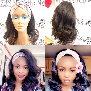 Headband wig