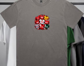 Camiseta Premium do Liverpool FC de Alta Qualidade, nas Cores do AS, com Design Clássico.