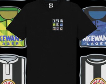 Camiseta Newcastle United Camisas do Passado #futebol #presente #aniversário #premium