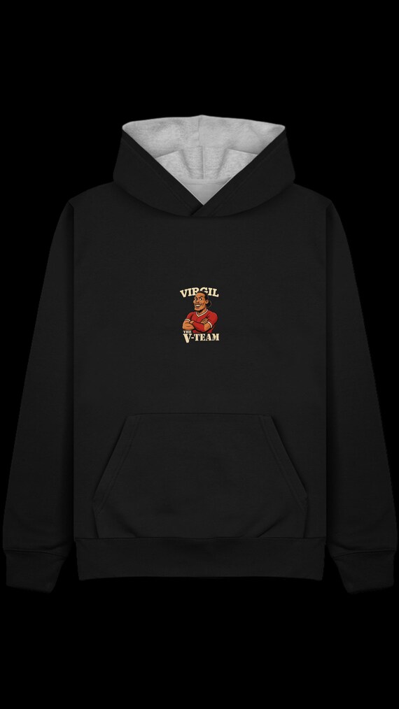 Liverpool FC Virgil Van Dijk the V Team T-shirt, Polo Shirt or