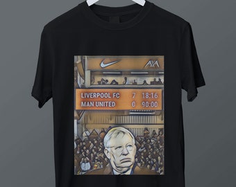 T-shirt Liverpool 7-0 - Happy Fergie