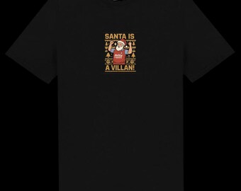 Camiseta, camisa polo ou moletom com capuz "Santa Is A Villan" do Aston Villa FC.