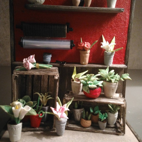 Mini fleuriste - Fleuriste miniature