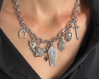 bead diy grunge jewelry