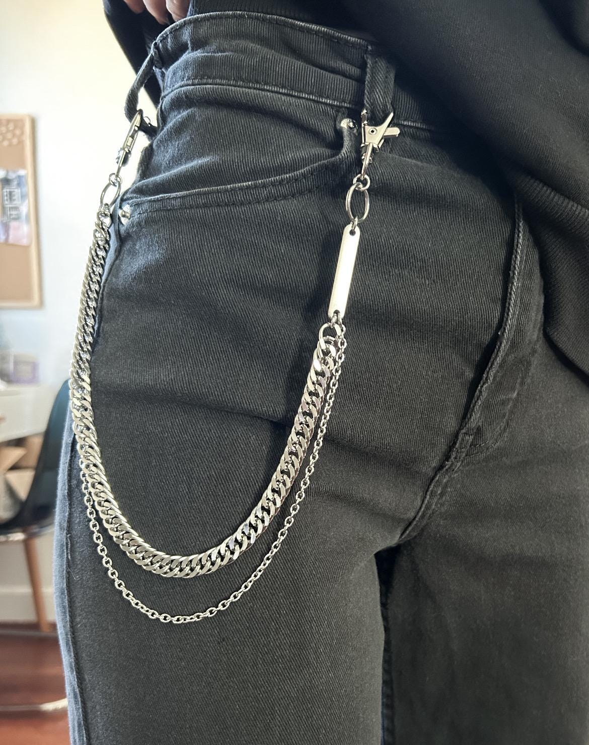 Chrome Hearts Belt Loop - Etsy Chrome Hearts Belt Loop - Etsy