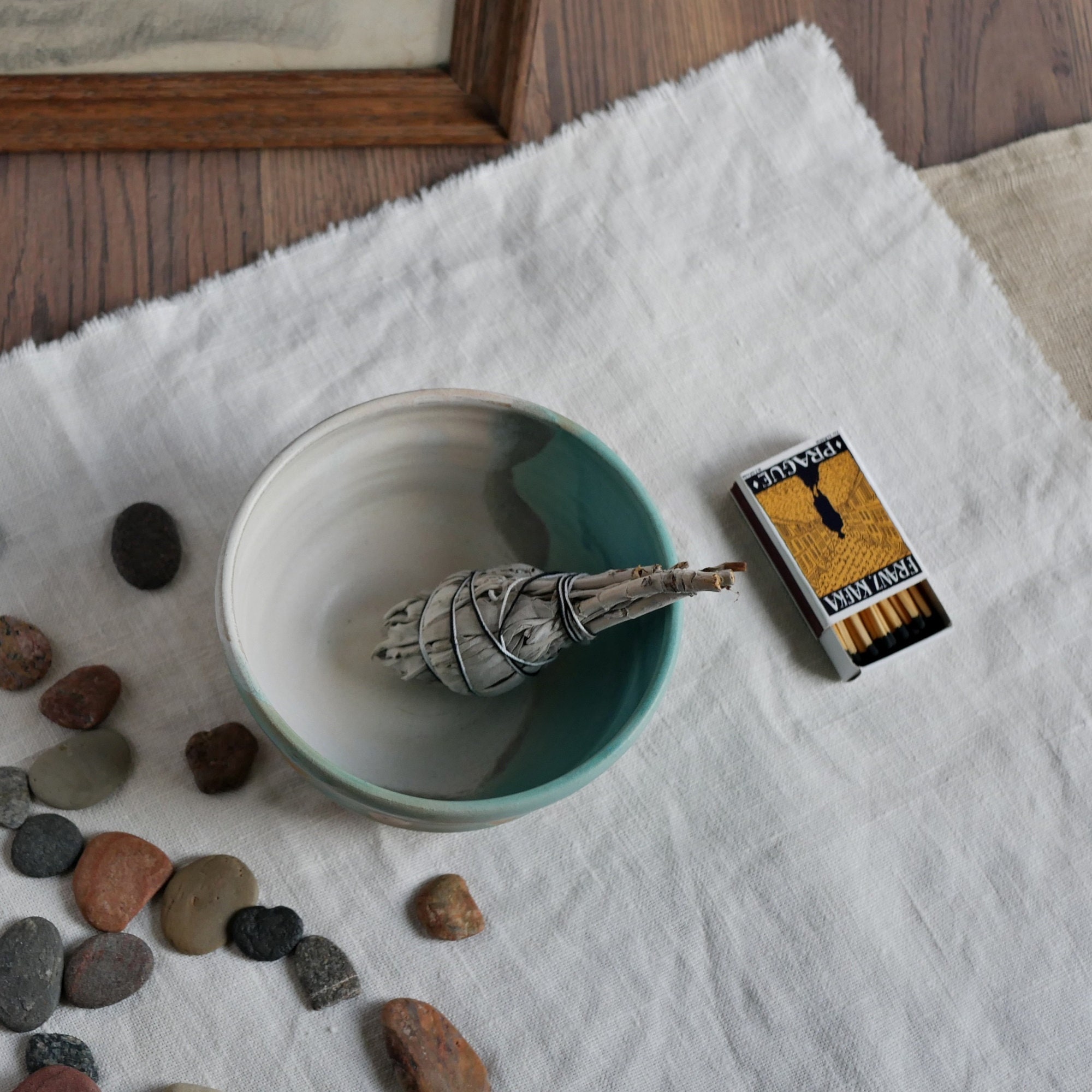 Sage gift sage bowl smudging dish sage burning dish yoga Etsy