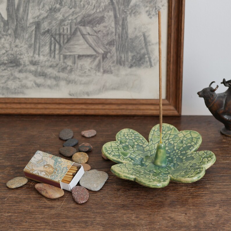 Funny incense burner ceramic incense holder yoga and Etsy