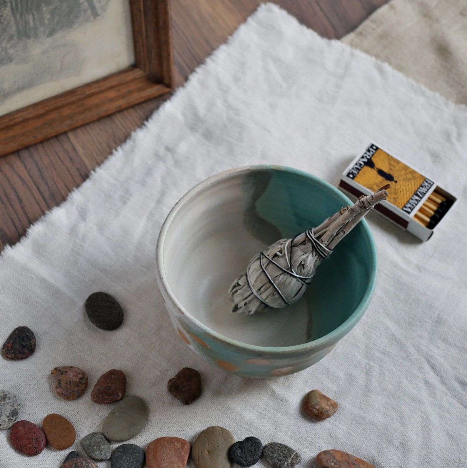 Sage gift sage bowl smudging dish sage burning dish yoga Etsy