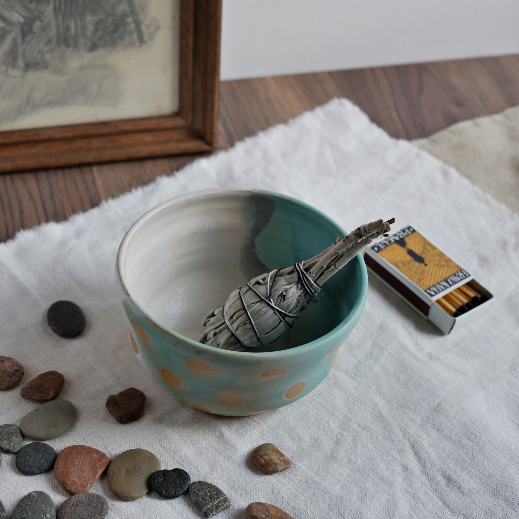 Sage gift sage bowl smudging dish sage burning dish yoga Etsy