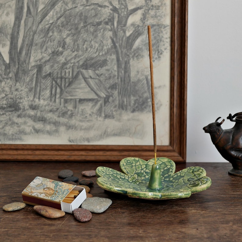 Funny incense burner ceramic incense holder yoga and Etsy