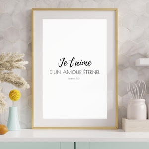 Bible Verse Poster I Jeremiah 31:3 I Minimalist Painting I Wall Print I So Wonderful I Christian Poster