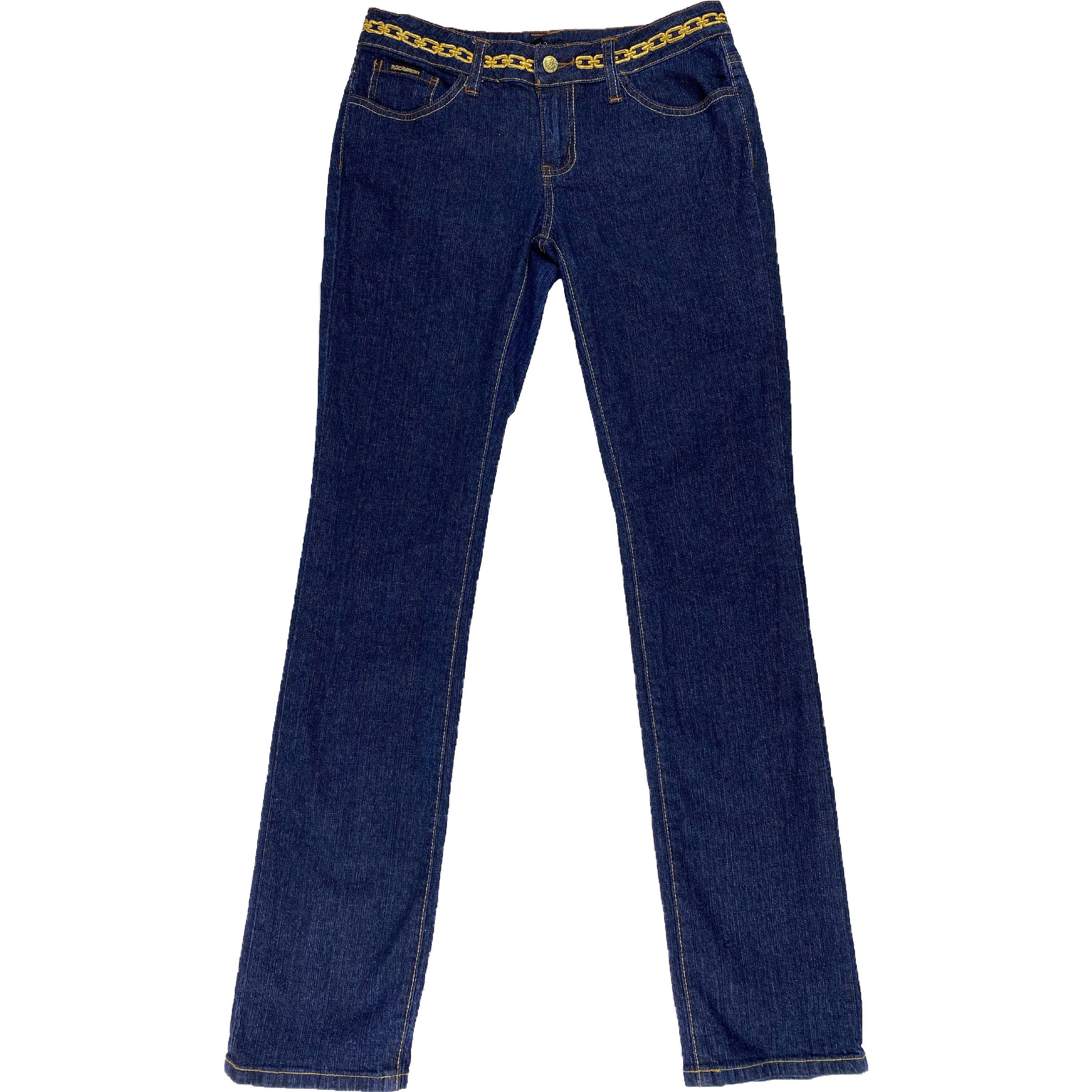Vintage Rocawear Gold Chain Jeans - Etsy
