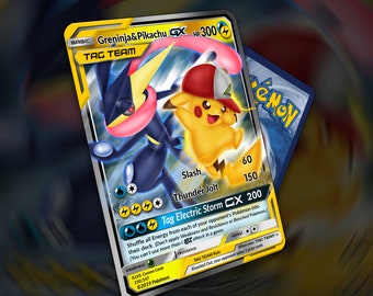 Ash Greninja Gx Etsy