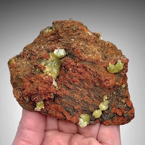 Fluorescent Adamite Crystal Mineral Specimen, Ojuela Mine, Mexico