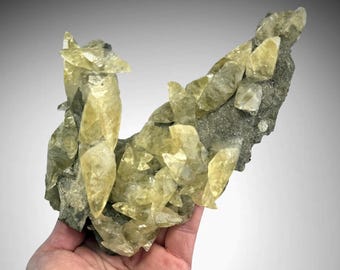 Muestra mineral independiente de calcita y dolomita: Mina Sweetwater, Missouri