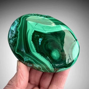 Malaquita Crisocola, Malacholla Polida de Forma Livre