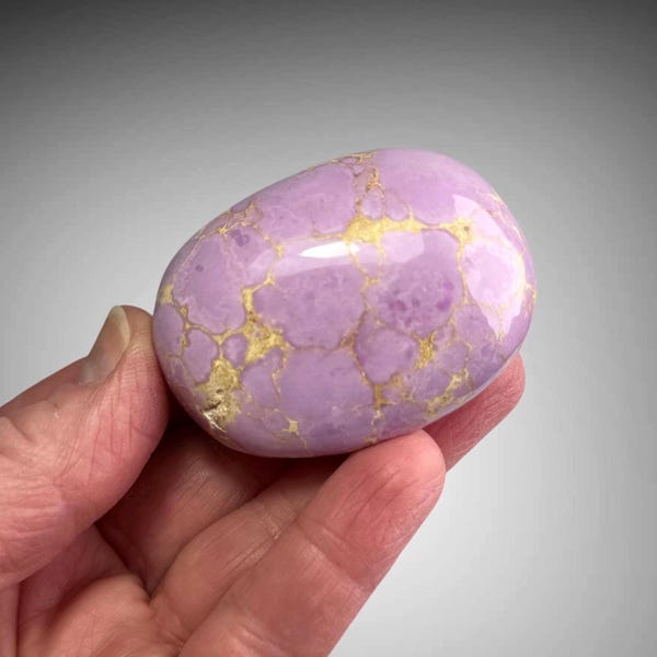 Phosphosiderite 'Orchid Stone': Freeform, Argentina