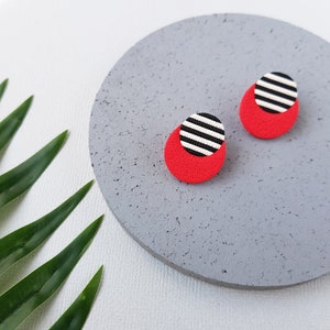 Statement earrings, Small stud earrings
