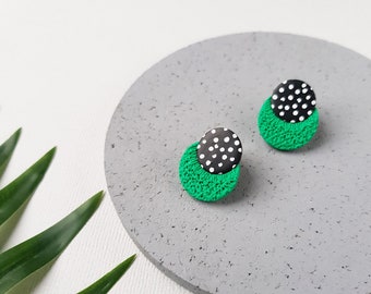 Cute earrings, Fun polymer clay jewelry