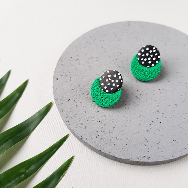 Cute earrings, Fun polymer clay jewelry