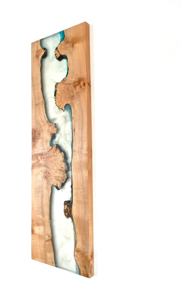 MADE TO ORDER Wood and Epoxy Wall Art Epoxy River Wall Etsy Canada