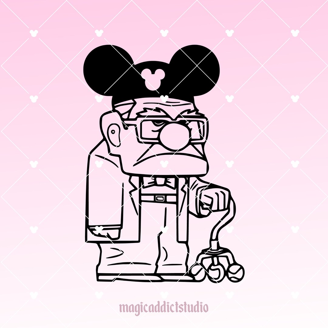 Mr. Fredricksen Digital Download PNG SVG Cricut - Etsy
