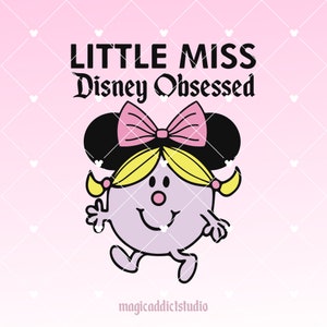 Little Miss - Digital Download - PNG, SVG, Cricut, Silhouette, Cut File