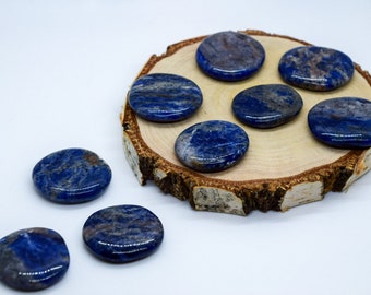 Polished Dumortierite Worry Stones | Oceanic Linkways Inc. in NJ