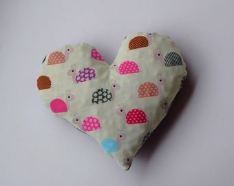 Cherry stones-snails-heart shape-heat pillow-cooling pillow-gift for birth-gift for toddlers-warmth